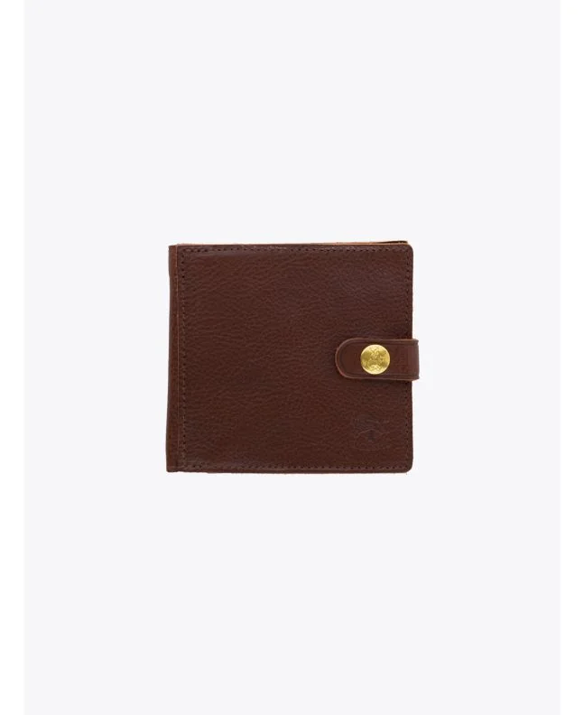Il Bisonte C0816 Brown Cowhide Leather Wallet - E35 SHOP