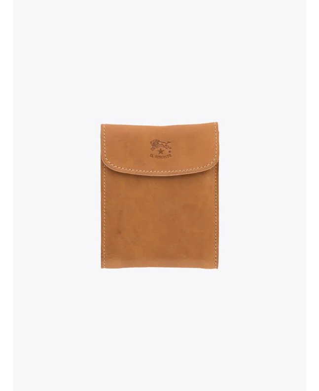 Il Bisonte C0976 Natural Cowhide Leather Wallet - E35 SHOP