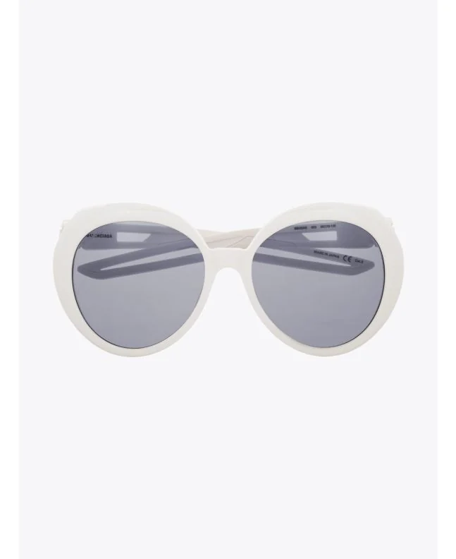 Balenciaga Hybrid Butterfly White Sunglasses - E35 SHOP