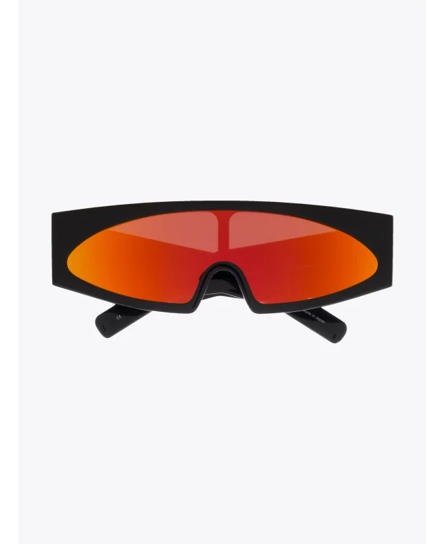 Rick Owens Mask Gene Sunglasses Black/Pink - E35 SHOP