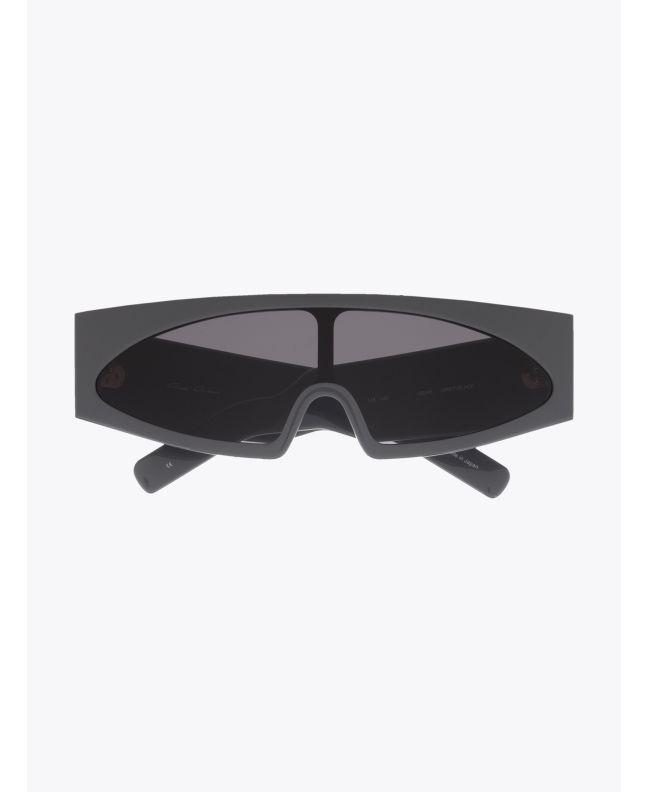 Rick Owens Mask Gene Sunglasses Grey/Grey - E35 SHOP
