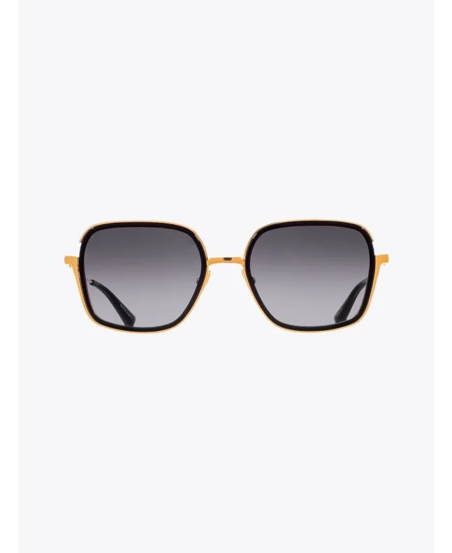 Christian Roth CR-101 Black / Yellow Gold Sunglasses - E35 SHOP