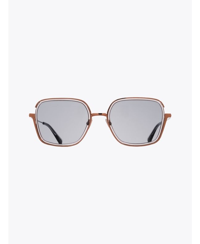 Christian Roth CR-101 Grey Crystal / Rose Gold Sunglasses - E35 SHOP