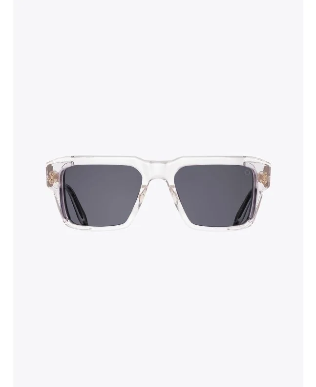 AKONI Hercules Sunglasses Crystal Clear - E35 SHOP