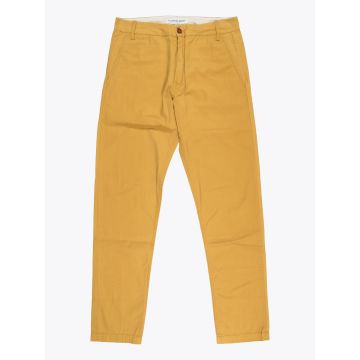 Universal Works Mustard Summer Twill Aston Chinos - E35 Shop