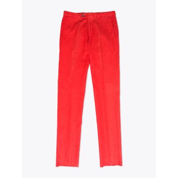 GBS Trousers Adriano Cotton/Linen Coral - E35 SHOP