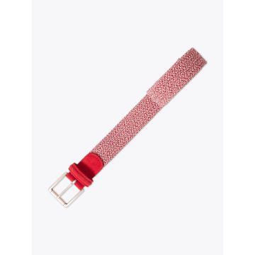 Anderson's AF2984 Elastic Woven Belt Red/White - E35 Shop