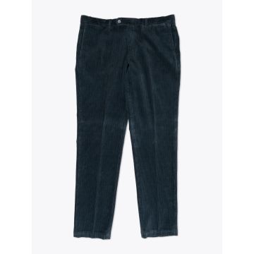 GBS Trousers Adriano Corduroy Petrol Blue - E35 SHOP