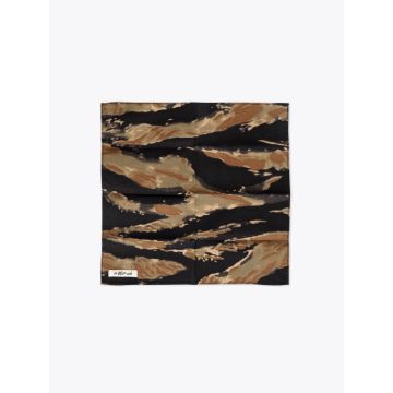 The Hill-Side Cotton Tiger Camo Pocket Square - E35 Shop