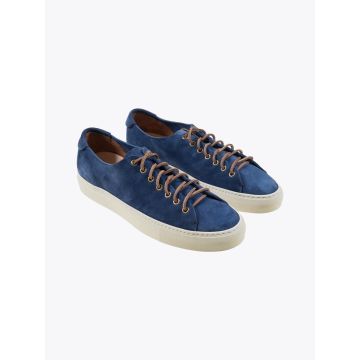 Buttero Tanino Low Sneakers Bluette Suede - E35 SHOP