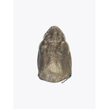 Kobja Bronze Toad Skin Zip Purse - E35 SHOP