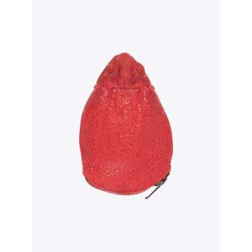 Kobja Toad Skin Purse Zip Red - E35 SHOP