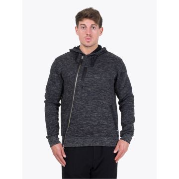 Stone Island Shadow Project 60507 Black Hooded Sweater - E35 Shop