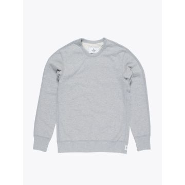 Reigning Champ Grey Loopback Cotton Jersey Sweatshirt - E35 Shop