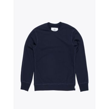 Reigning Champ Navy Blue Loopback Cotton Jersey Sweatshirt - E35 Shop