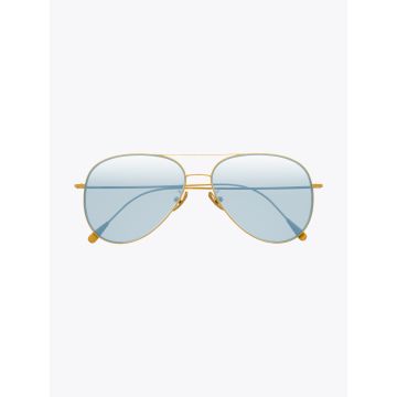 Cutler and Gross 1266 Sunglasses Aviator Gold - E35 SHOP