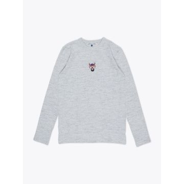 Jupe By Jackie Wapi Long Sleeve T-shirt Grey - E35 Shop