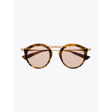 Christian Roth Oskari Brown / Gold Sunglasses - E35 Shop