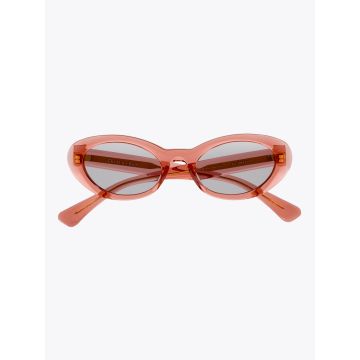 Christian Roth Round-Wav Crystal Rose Sunglasses - E35 Shop