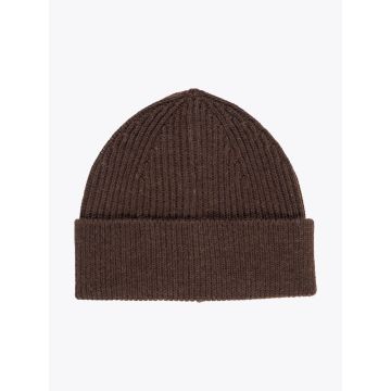 Andersen-Andersen Classic Beanie Wool Brown - E35 SHOP