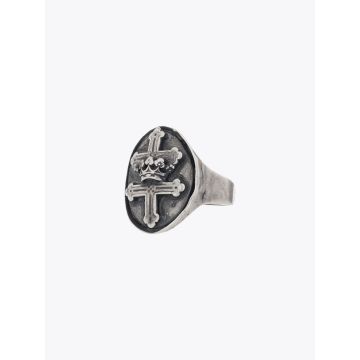 Goti Ring AN511 Silver Medieval Crest - E35 Shop