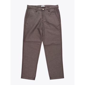 Salvatore Piccolo Brown Straight Work Pants - E35 Shop