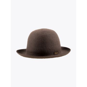 Borsalino Bowler Hat Traveller Light Brown - E35 Shop