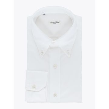 Salvatore Piccolo White Oxford 120 Shirt - E35 Shop