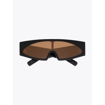 Rick Owens Mask Gene Sunglasses Black/Orange - E35 Shop