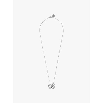 Goti Necklace CN914 Silver & Six-Frame - E35 SHOP