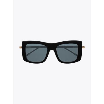 Thom Browne TB-419 Black Square Sunglasses - E35 Shop