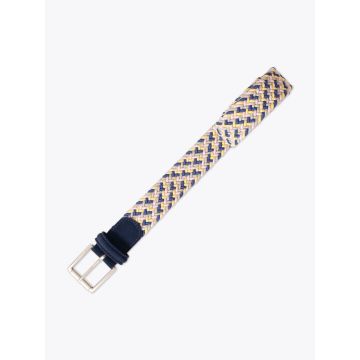 Anderson's AF2984 Elastic Woven Belt Blue/Gold/Pink/Gray - E35 SHOP