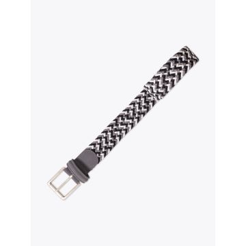 Anderson's AF2984 Elastic Woven Belt White/Black/Grey - E35 SHOP