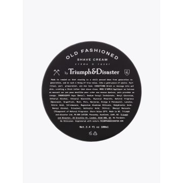 Triumph & Disaster Old Fashioned Shave Cream Jar 100 ml - E35 SHOP