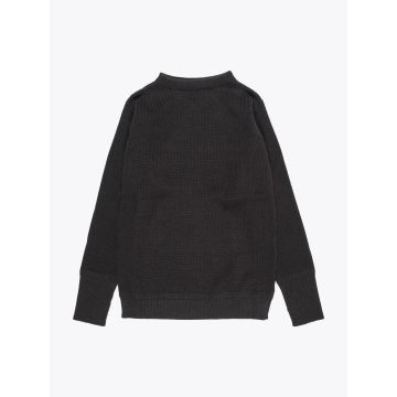 Andersen-Andersen Crew-Neck Sailor Sweater Wool Green - E35 Shop