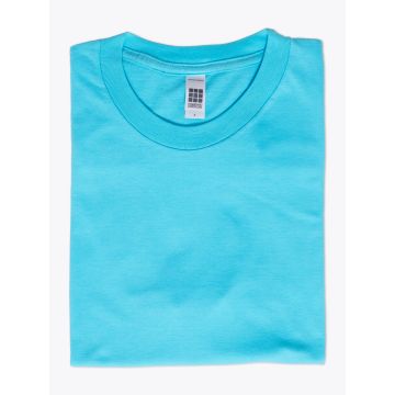 American Apparel 2001 Men’s Fine Jersey T-shirt Aqua - E35 SHOP