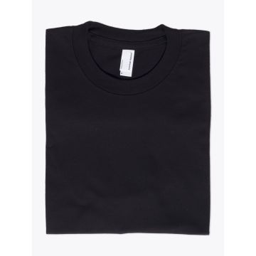 American Apparel 2001 Men’s Fine Jersey T-shirt Black - E35 Shop