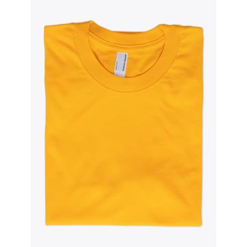 American Apparel 2001 Men’s Fine Jersey T-shirt Gold - E35 SHOP