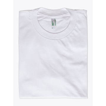 American Apparel 2001 Men’s Organic Fine Jersey T-shirt White - E35 Shop