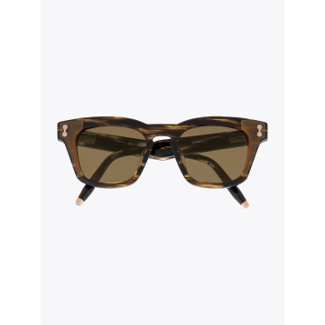 AKONI Ara Square Dark Tortoise Sunglasses - E35 SHOP