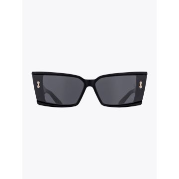 AKONI Lynx Cat-Eye Black Sunglasses - E35 SHOP