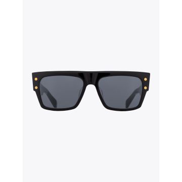 Balmain B-III Square Black Sunglasses - E35 SHOP