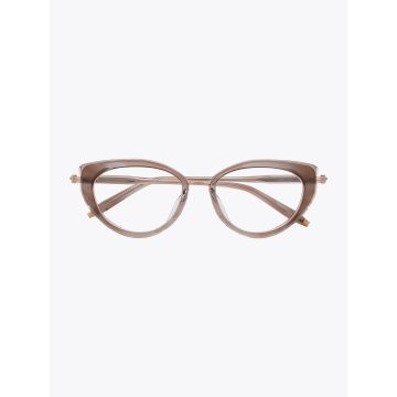 AKONI Athena Cat-Eye Nude Grey Glasses - E35 SHOP