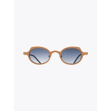 Rigards Metalloid 90 Gold Matte Sunglasses - E35 SHOP