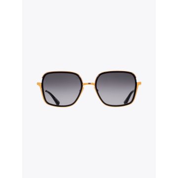 Christian Roth CR-101 Black / Yellow Gold Sunglasses - E35 SHOP