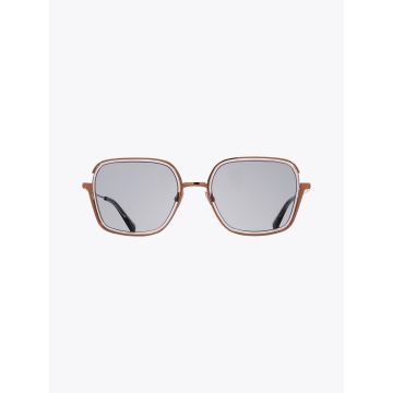 Christian Roth CR-101 Grey Crystal / Rose Gold Sunglasses - E35 SHOP