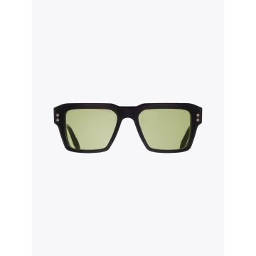 AKONI Hercules Square Crystal Black Sunglasses - E35 SHOP