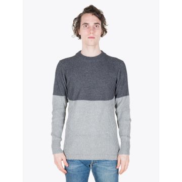 Howlin' Badarou Sweater Charcoal/Lt. Grey - E35 SHOP