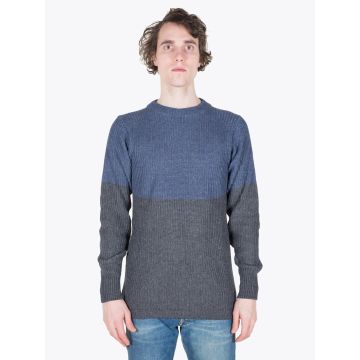 Howlin' Badarou Sweater Denim/Charcoal - E35 SHOP