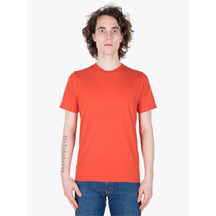 Stone Island 21319 Orange Red T-Shirt - E35 SHOP